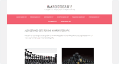 Desktop Screenshot of makrofotografie.at