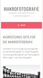 Mobile Screenshot of makrofotografie.at