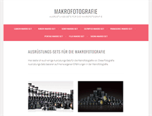 Tablet Screenshot of makrofotografie.at